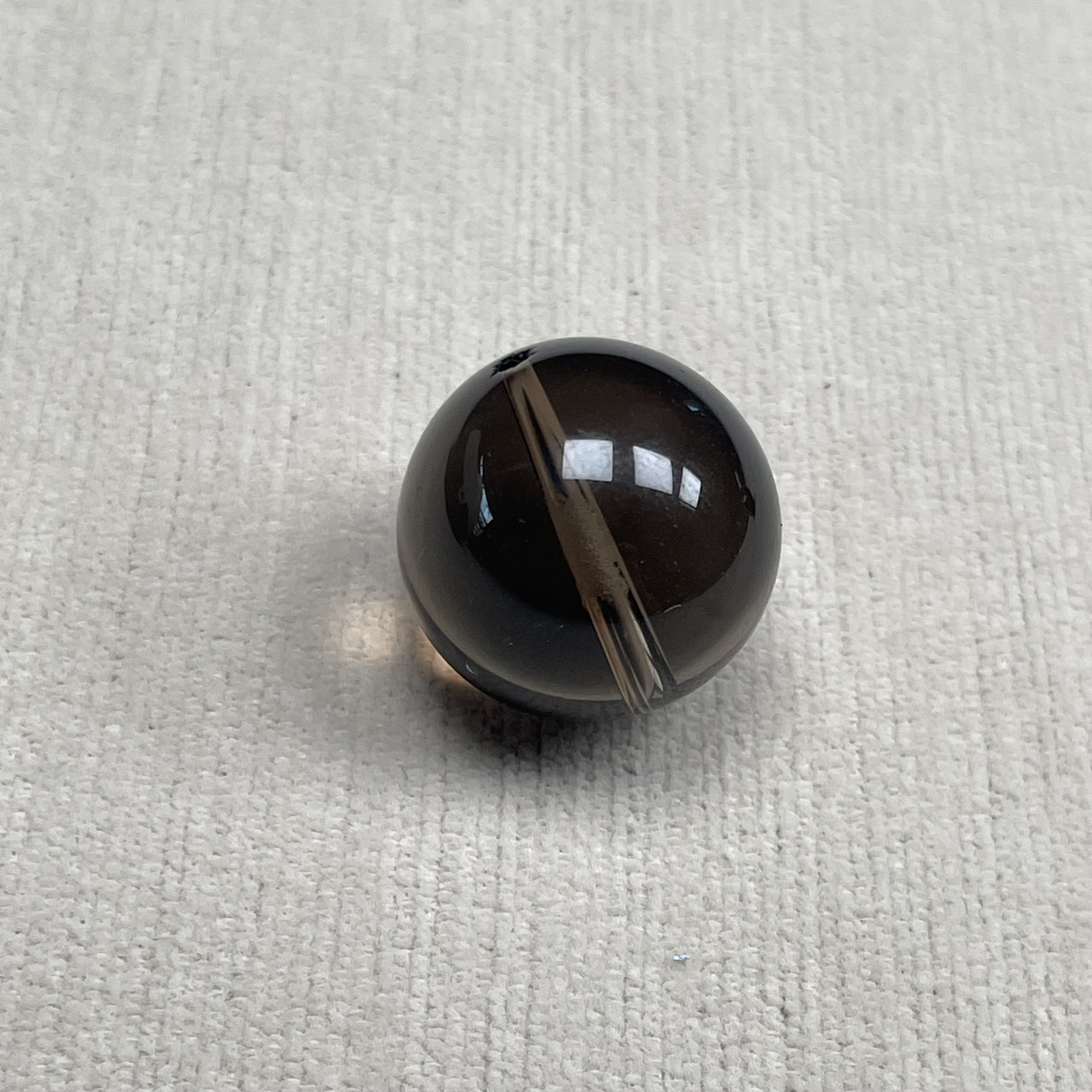 【莫泊桑029】茶晶19mm（多样性发其一）