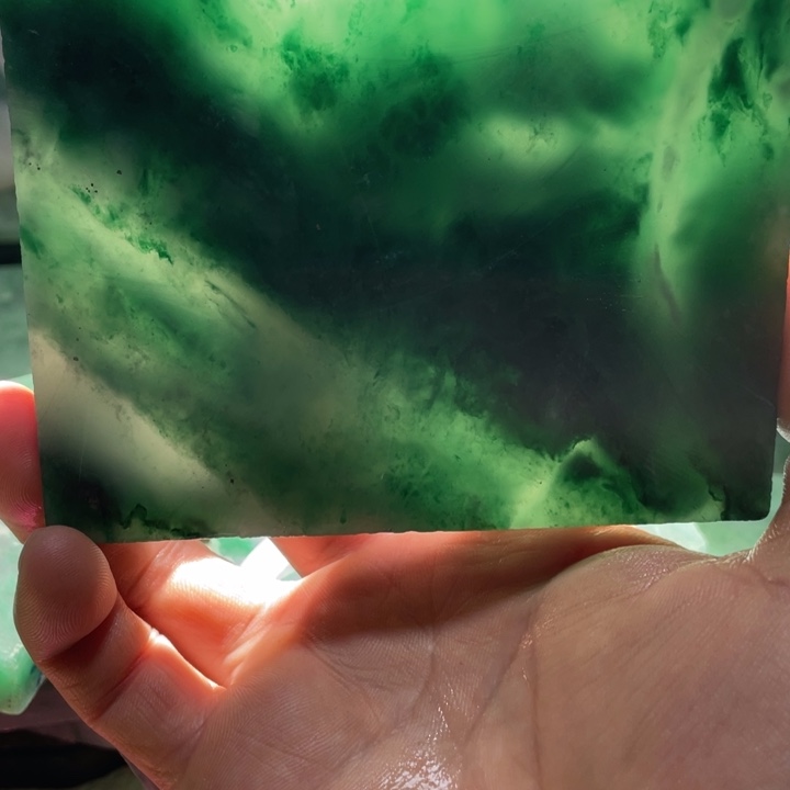 林***姐定制石英质玉（非洲翠）