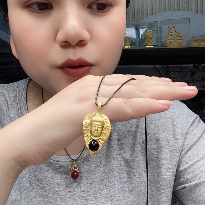 玛瑙/玉髓颈饰合金