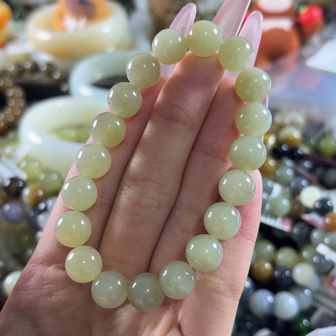 和田玉未镶嵌手链315