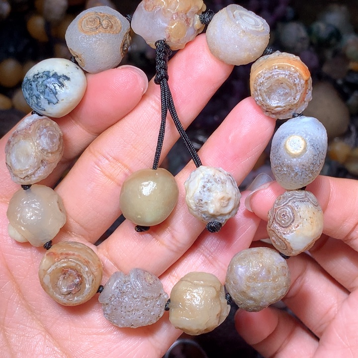 玛瑙/玉髓珠宝半成品未镶嵌