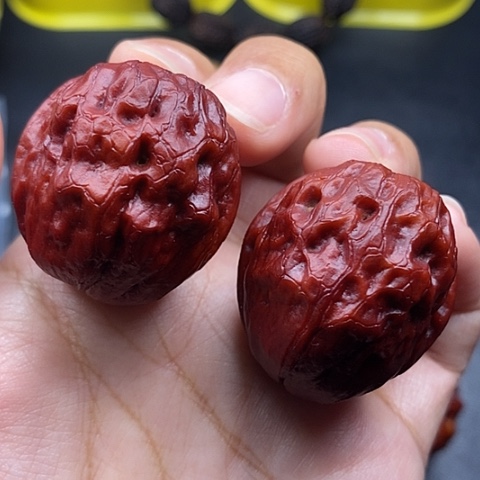 文玩核桃把件36尺疙瘩