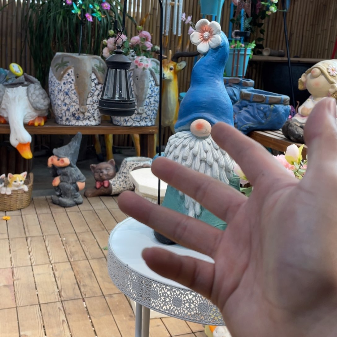 【闪购商品】树脂蓝色甘道夫带灯