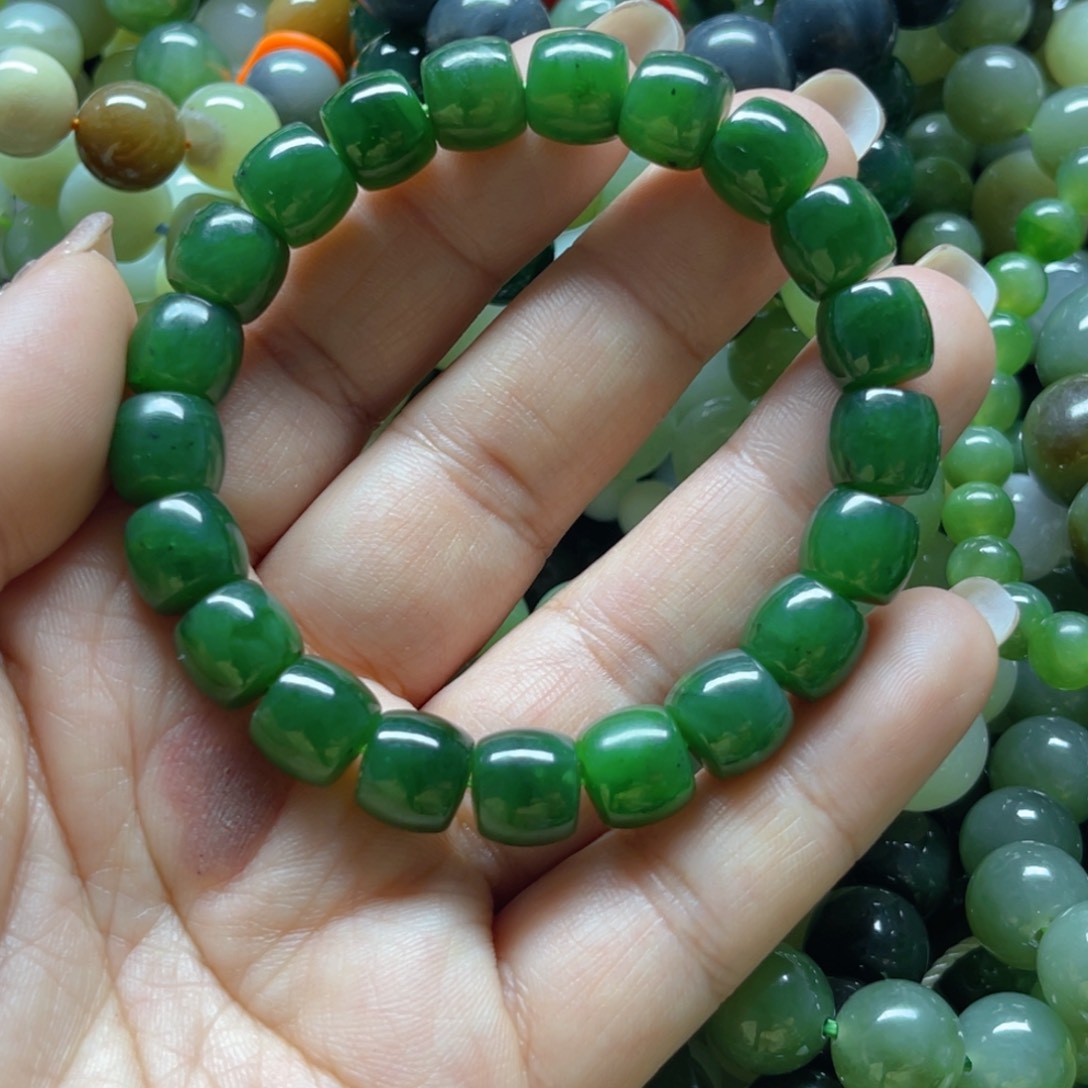 和田玉手链未镶嵌