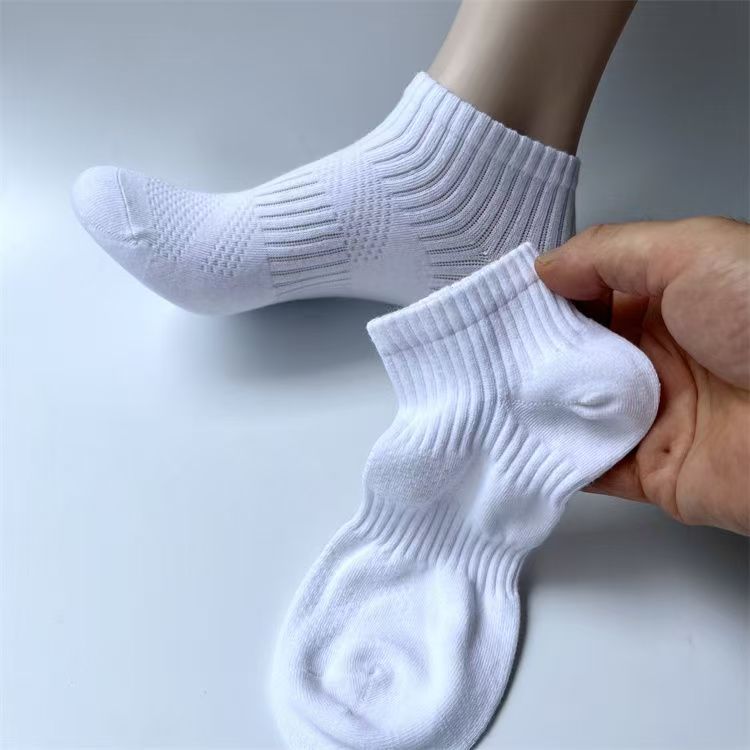 女士抗菌防臭短袜子春夏女款薄款优质吸汗透气短筒袜