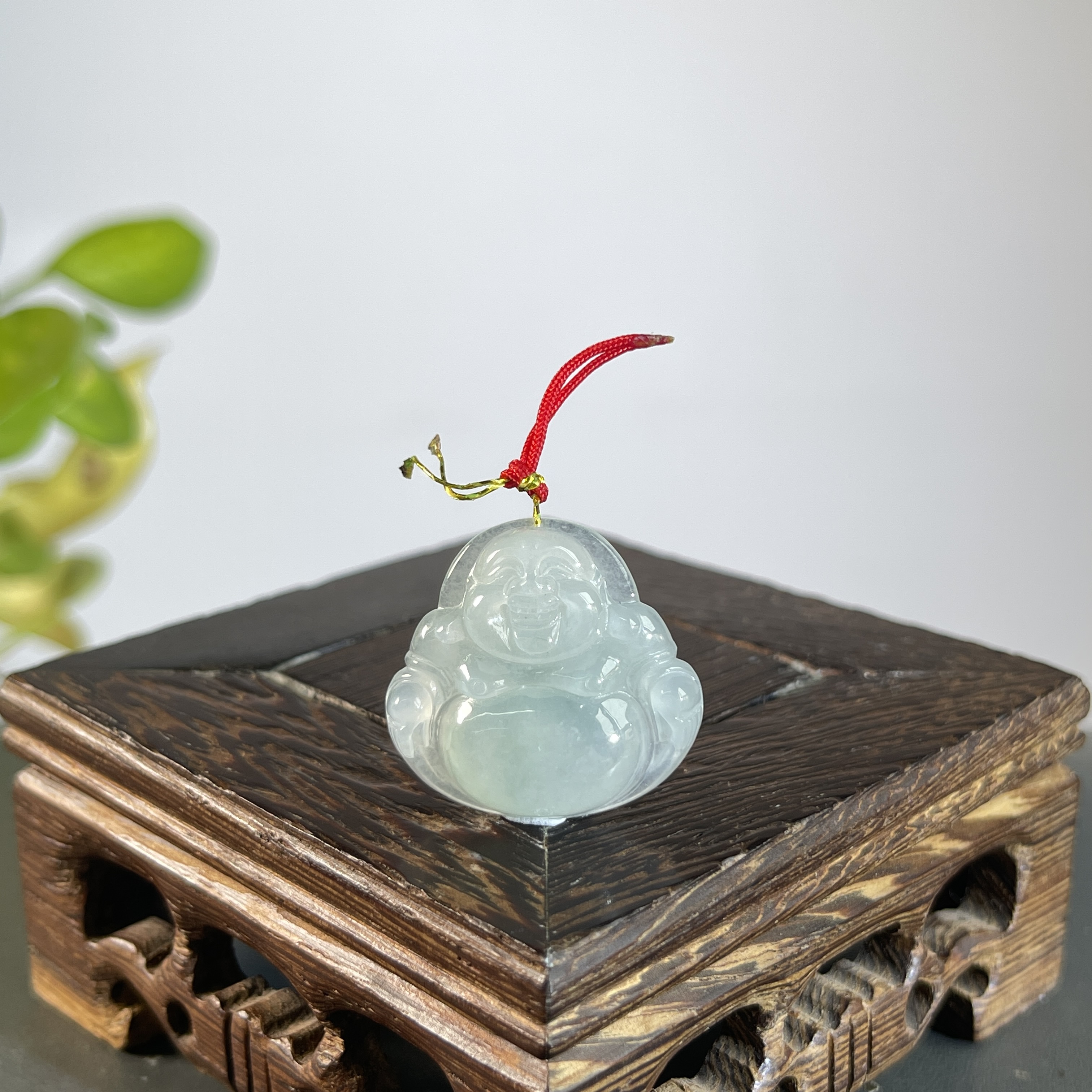 JXA03-132 天然翡翠缅甸A货 佛公