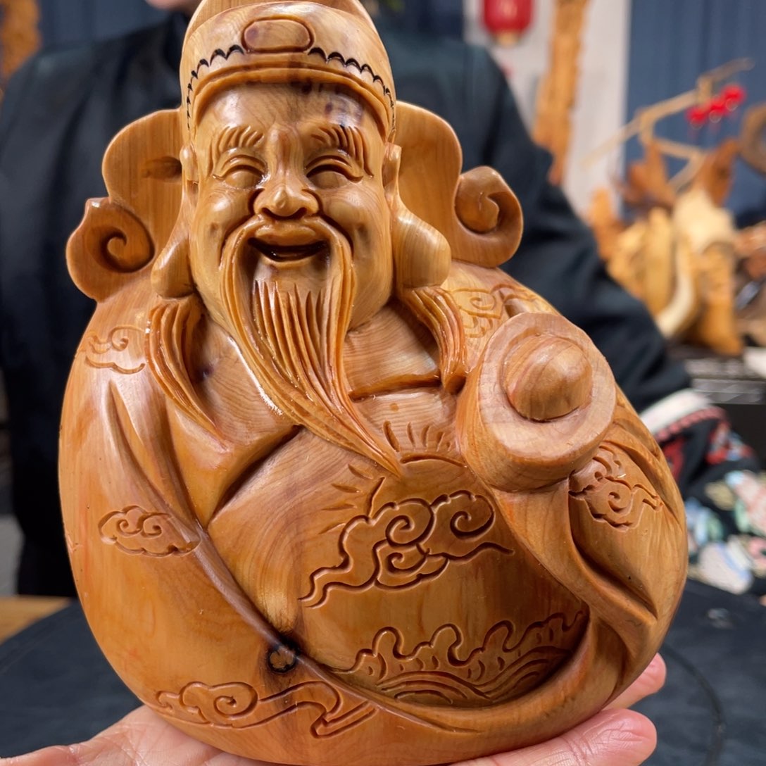 柏木（崖柏）手把件