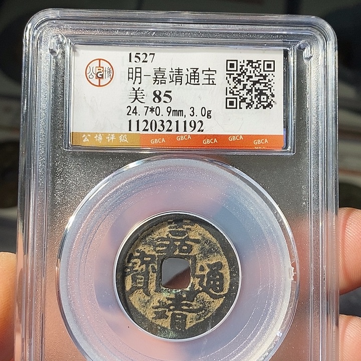 铜 ZL评级盒子币一个1192