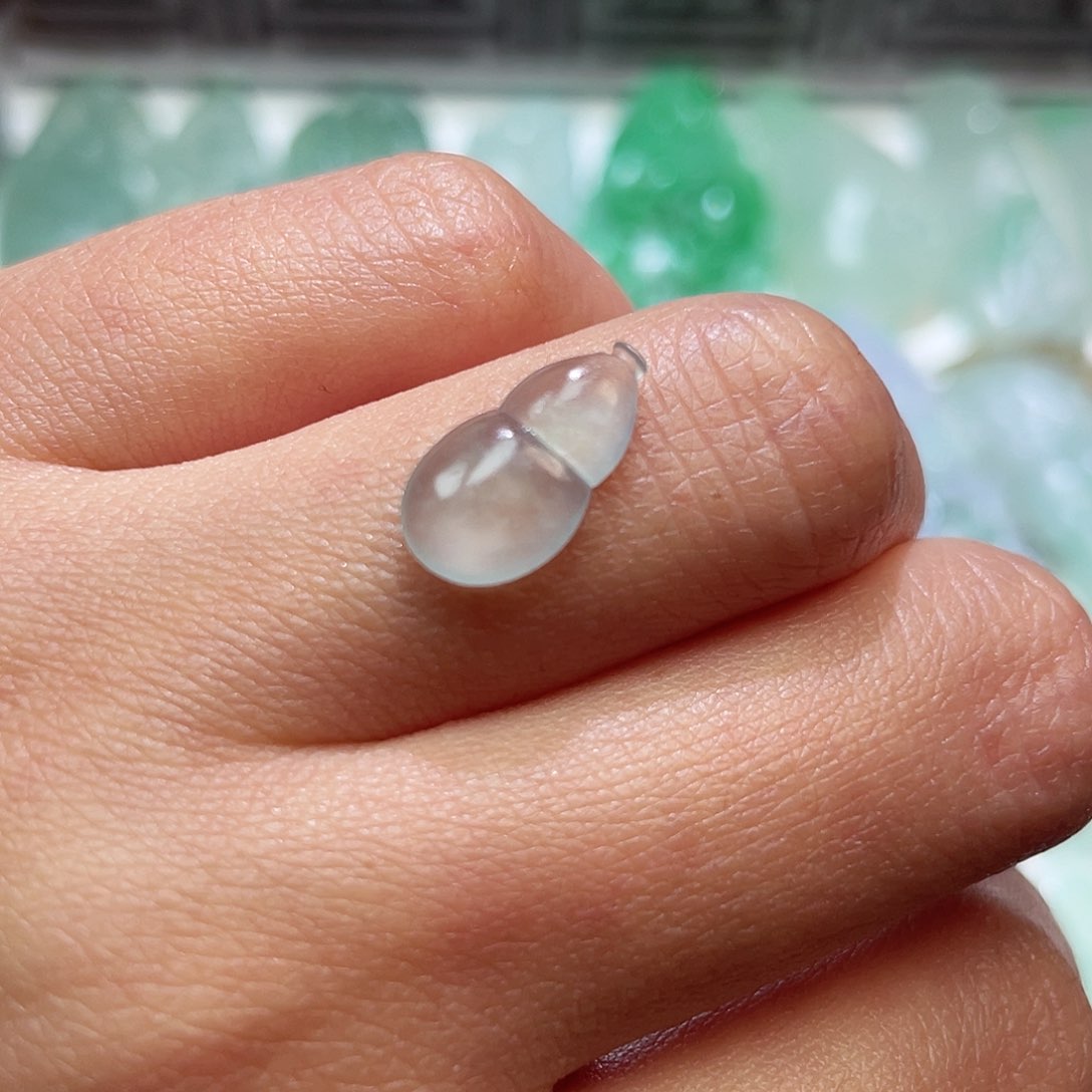 定制翡翠未镶嵌冰葫芦