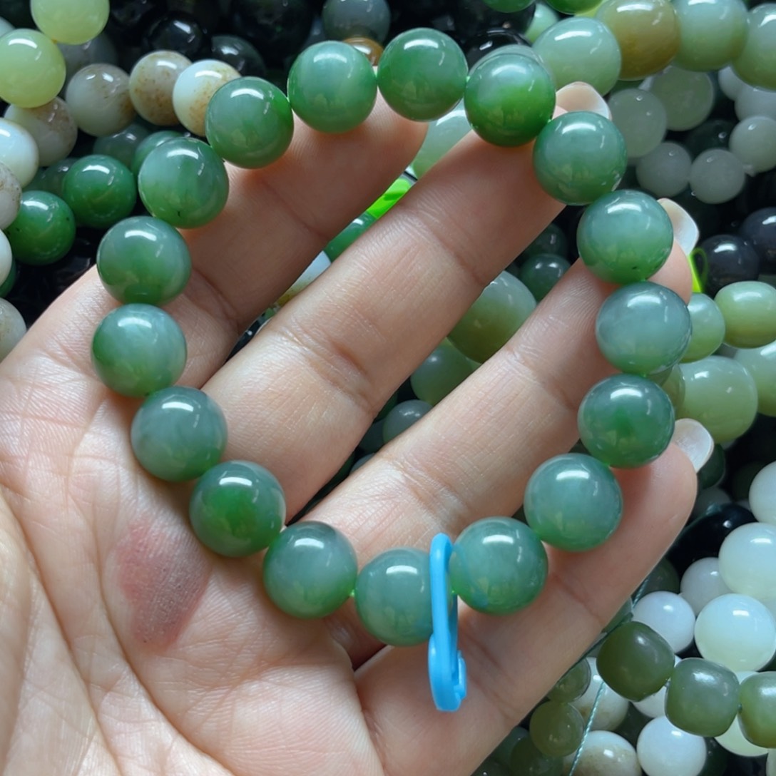 和田玉手链未镶嵌