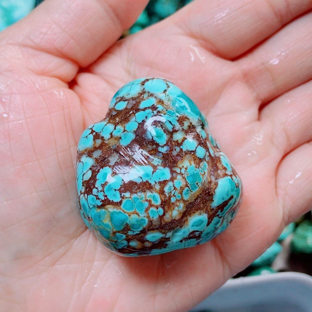 绿松石挂件未镶嵌绿松石