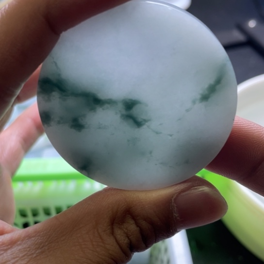 定制翡翠未镶嵌如*包工平安扣