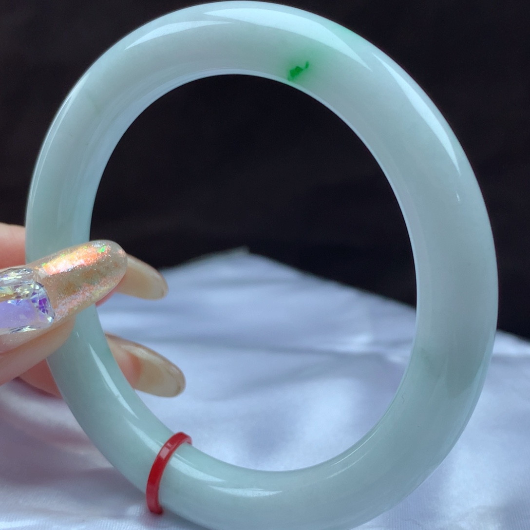 翡翠手镯（圆镯）未镶嵌78058，