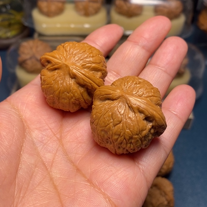 【闪购商品】文玩核桃把件乾隆磨