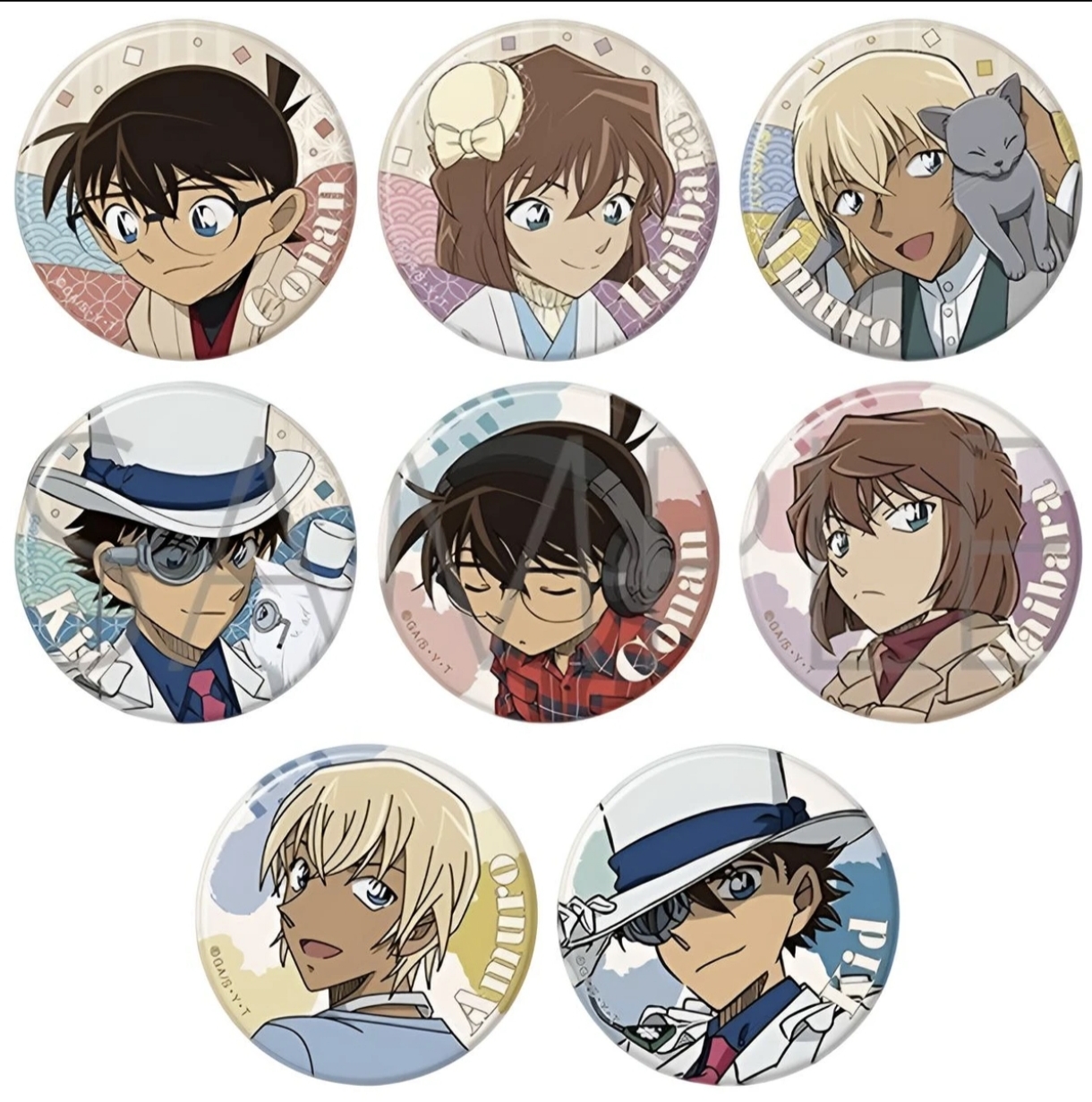 名侦探柯南   和服与猫吧唧、特典