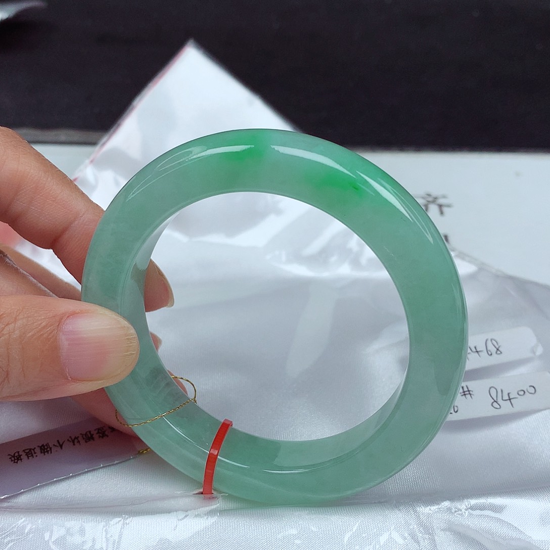 未镶嵌手镯翡翠56圈4468