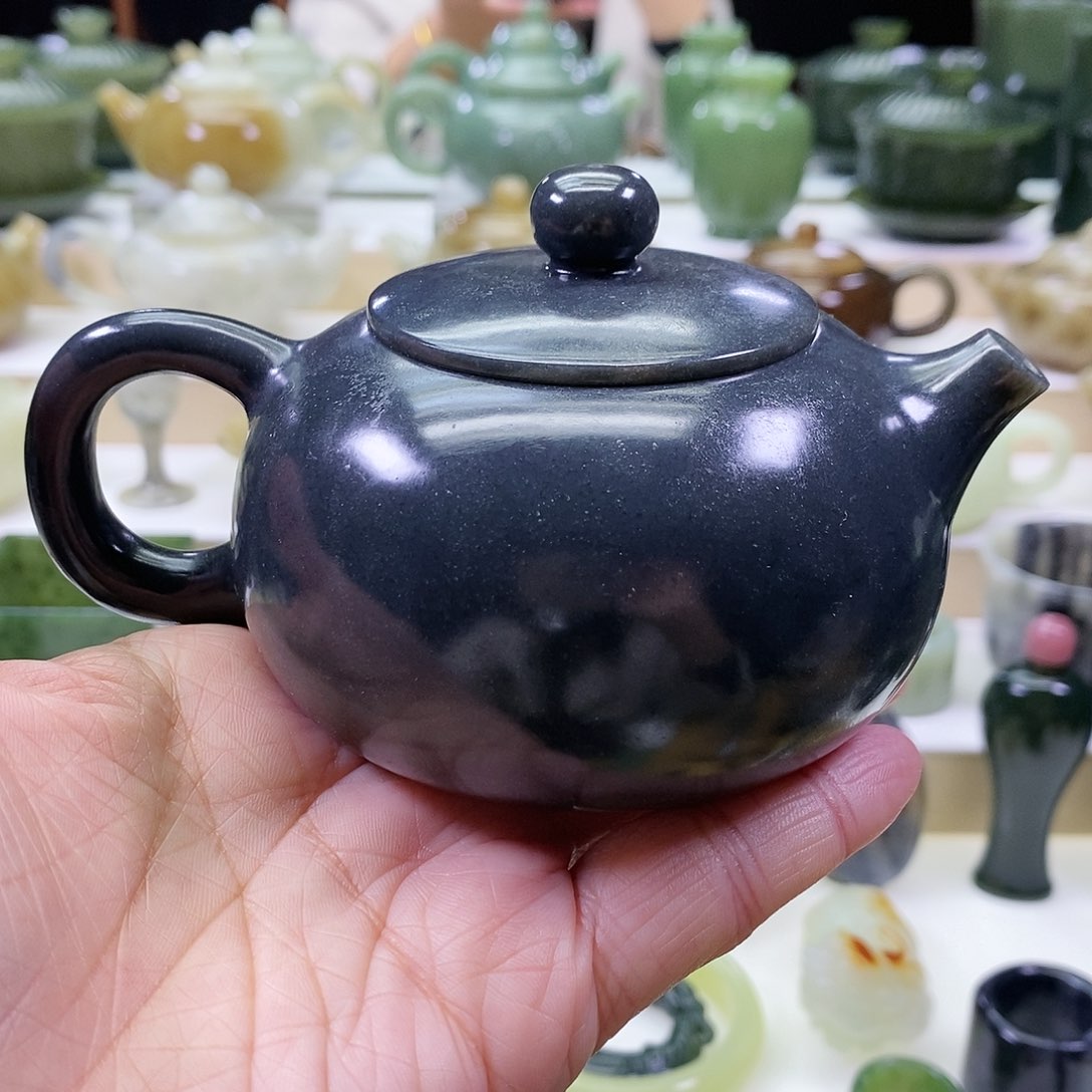 和田玉茶壶未镶嵌