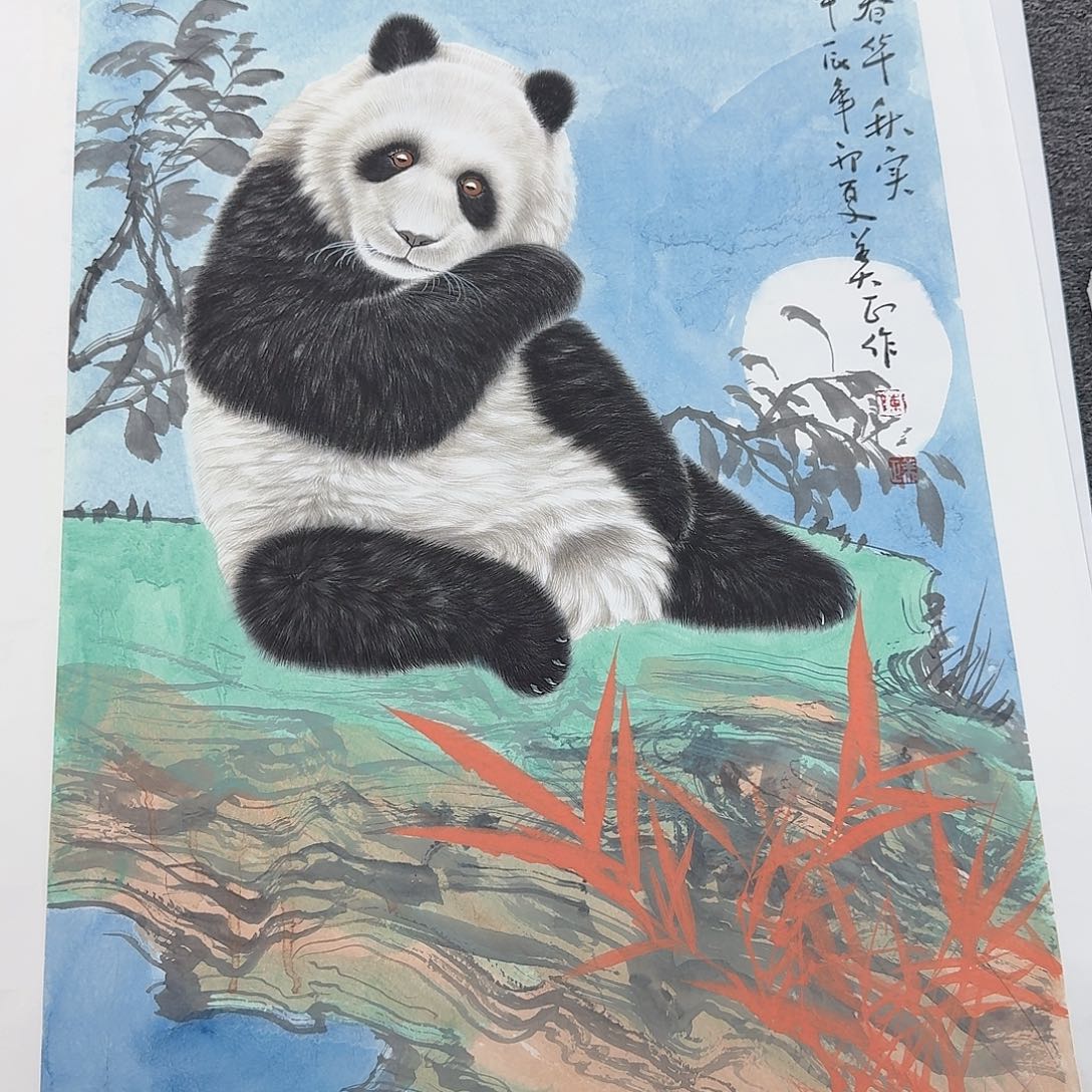 国画多次参加国内外大型