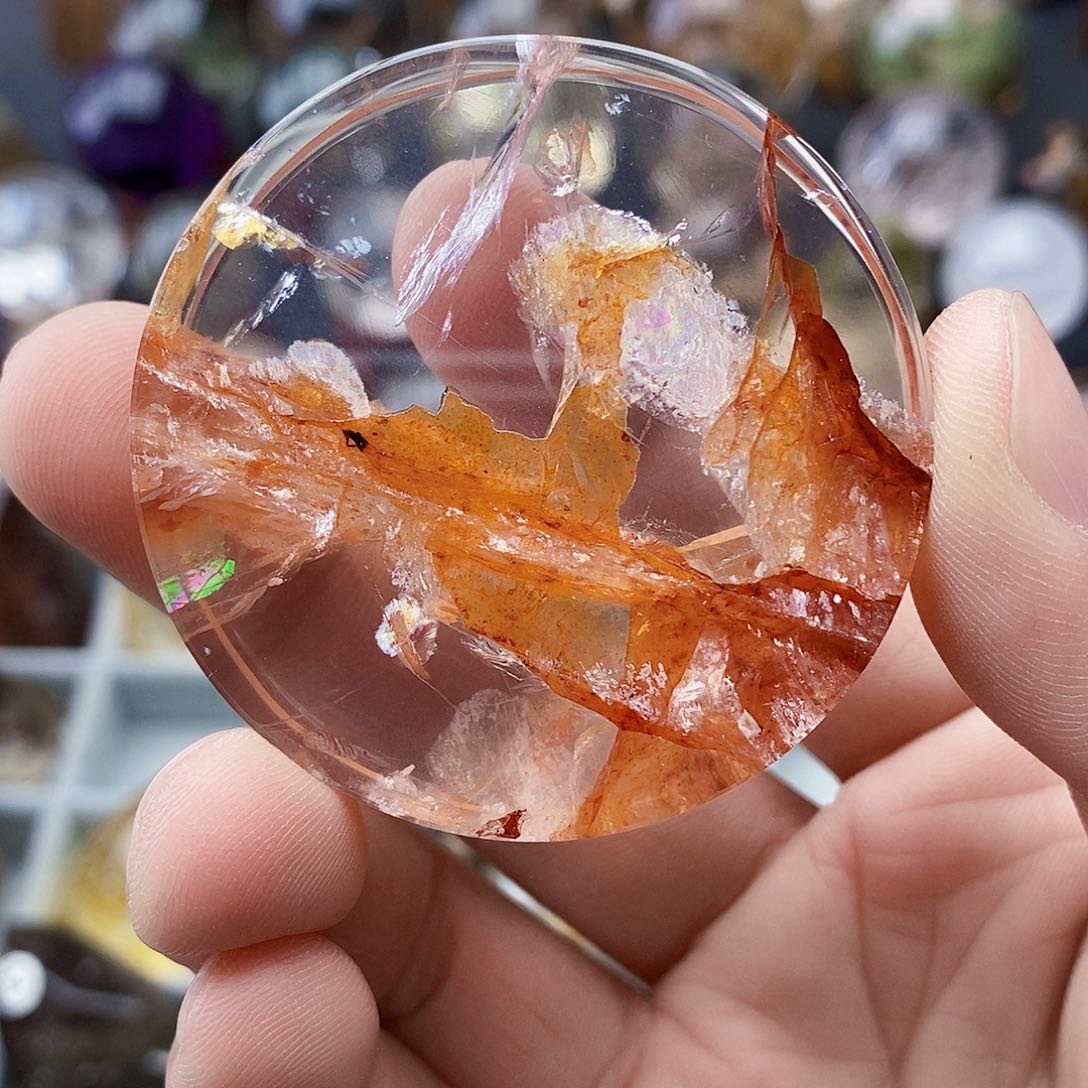 水晶天然水晶透亮光泽未镶嵌弘