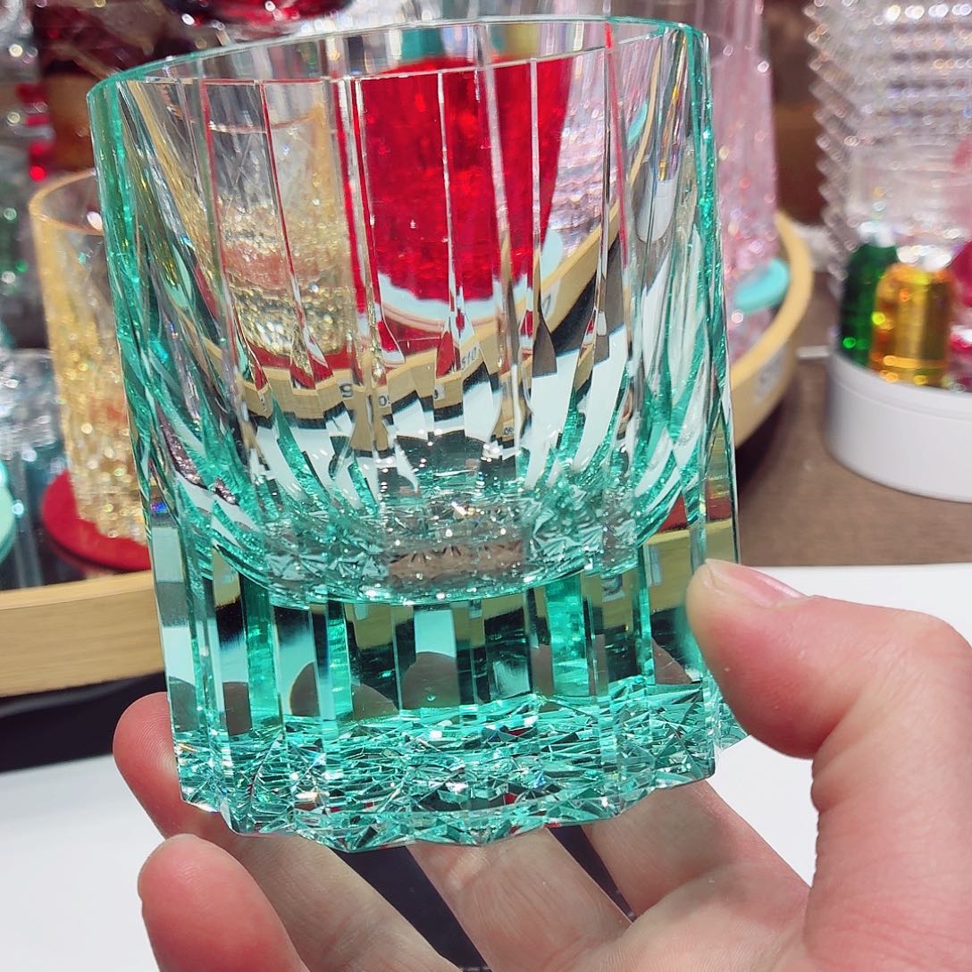 马***物水晶玻璃无盖款威士忌酒