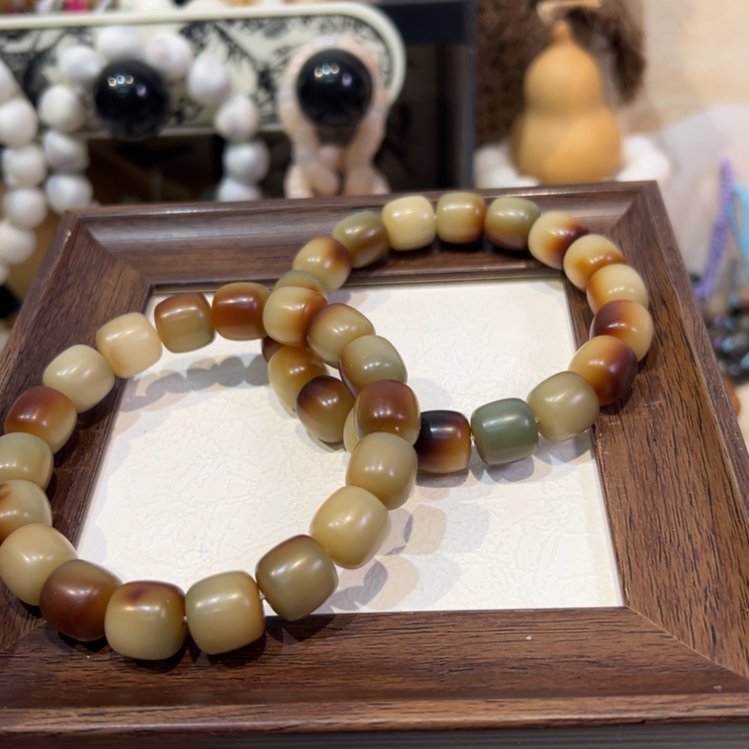 菩提根/象牙果吊坠敦煌卡13