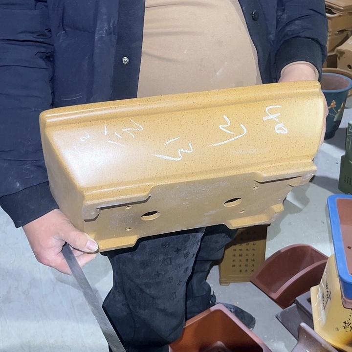 紫砂花盆紫砂等传统