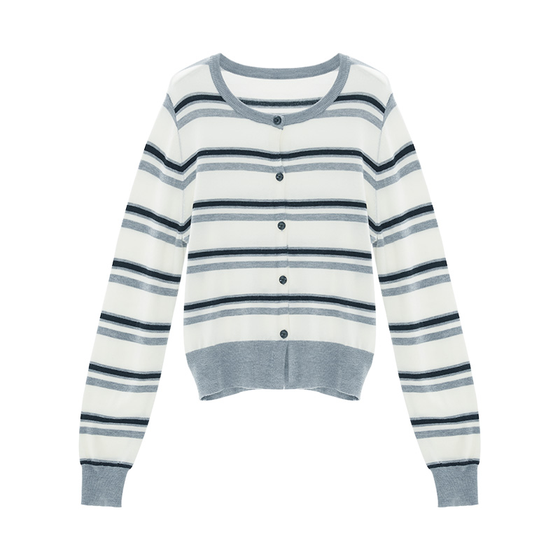 Iammix27【开心专属】条纹针织衫Z5C5001