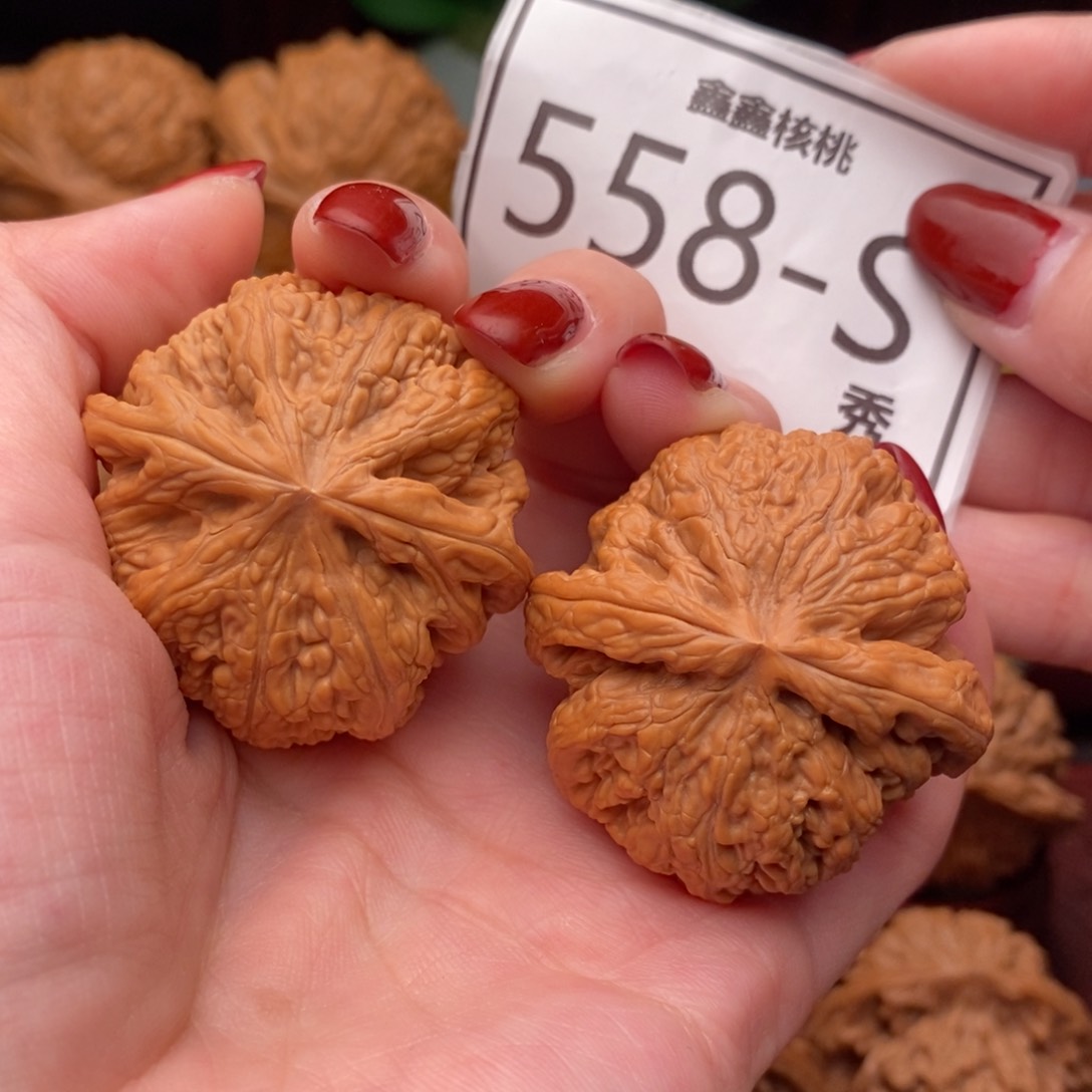 文玩核桃把件大粗筋40