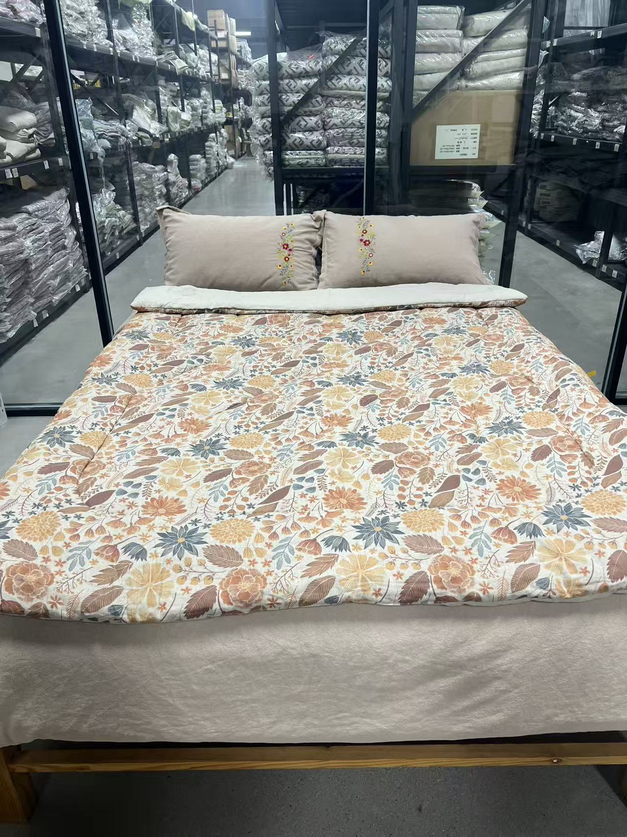 【罗布麻-素锦被】罗布麻夏凉被单人150*200包边--B0016