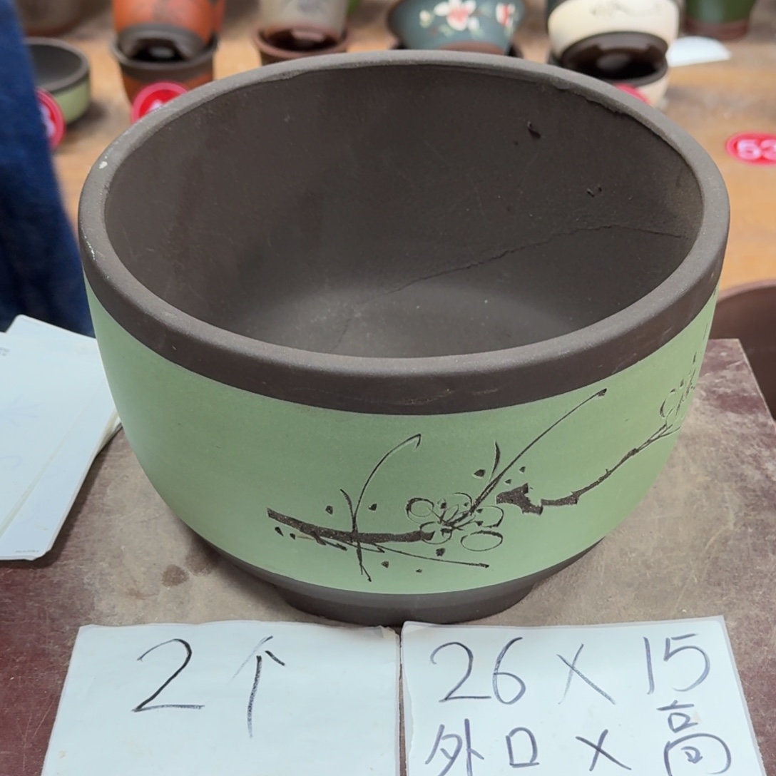 紫砂花盆破损包赔