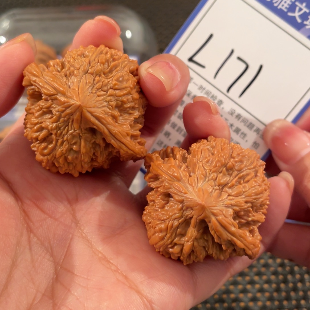 文玩核桃把件L171 满天星 43 