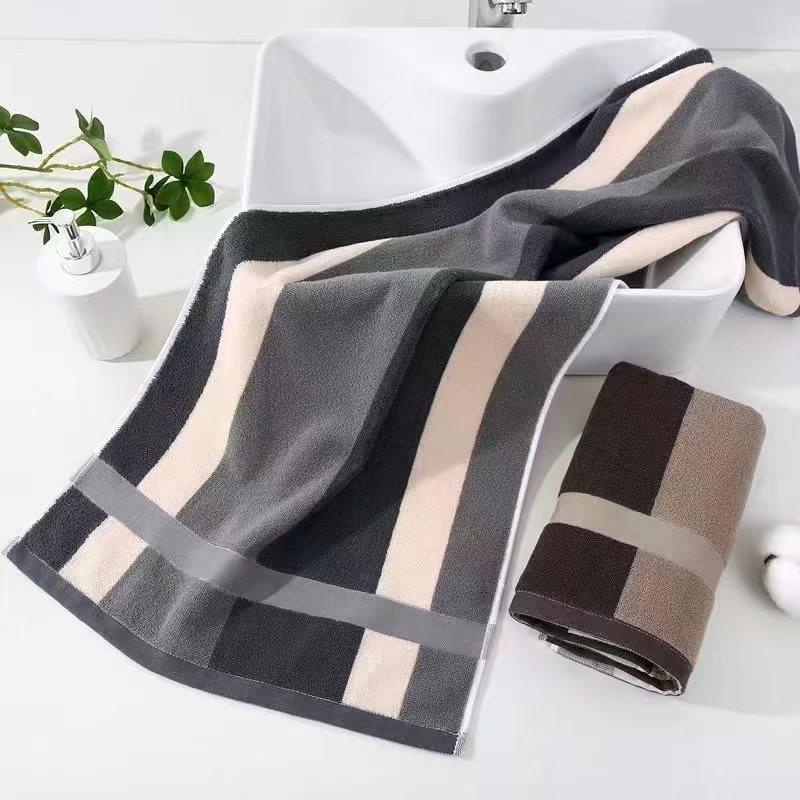 【2条装】40*90洗澡毛巾加长加大面巾柔软吸水不掉毛大毛巾