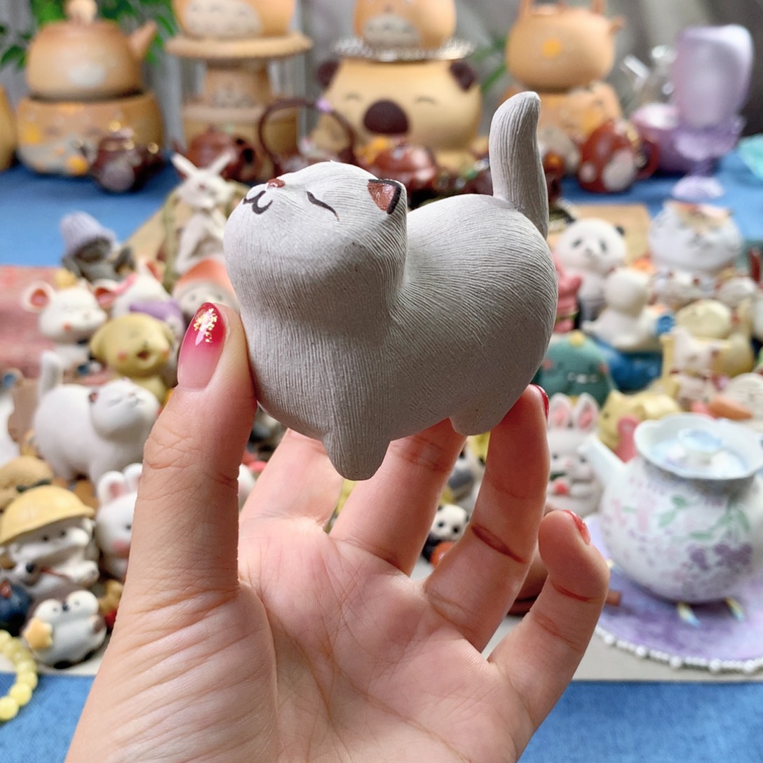 茶宠紫砂手工制作
