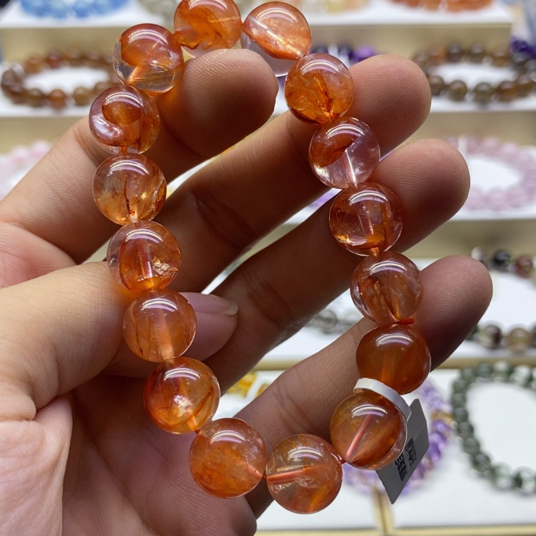 水晶手链未镶嵌纯天然