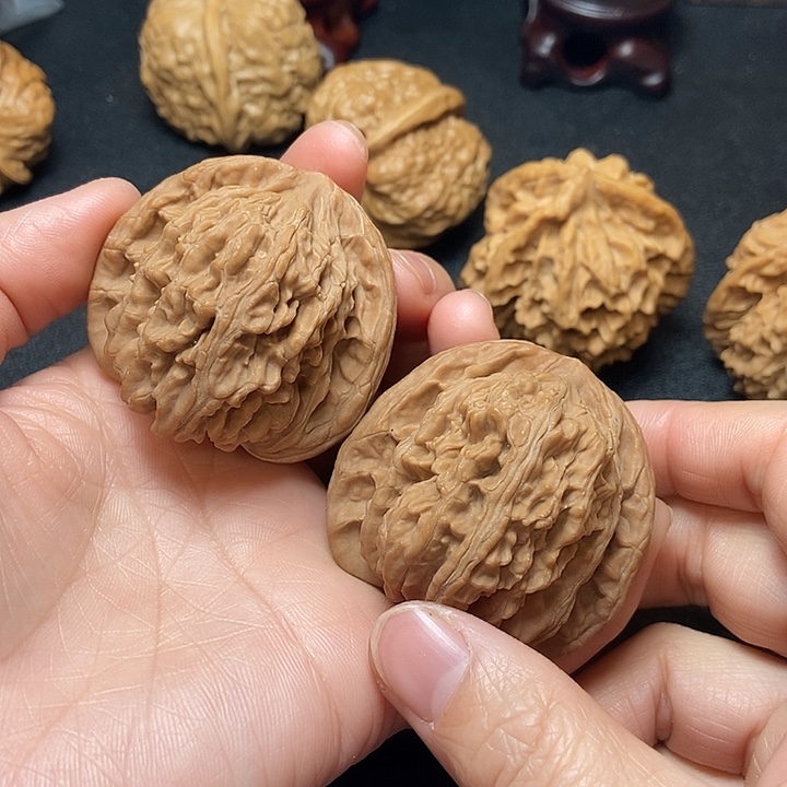 木质类狮子头 四座楼