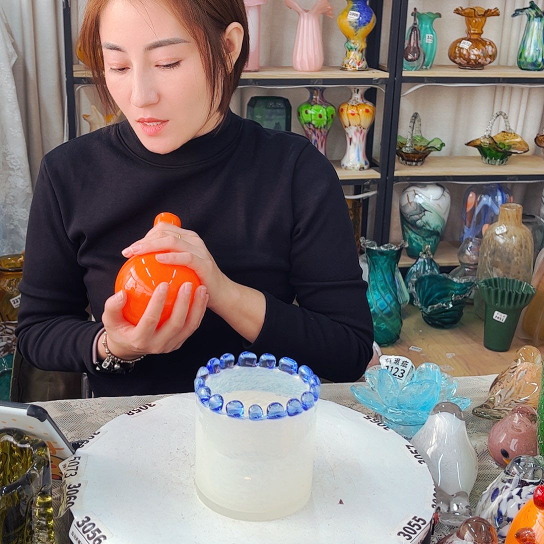 豆杯家悦琉璃工艺品