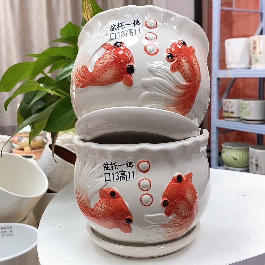 陶瓷@花盆@@58382839672