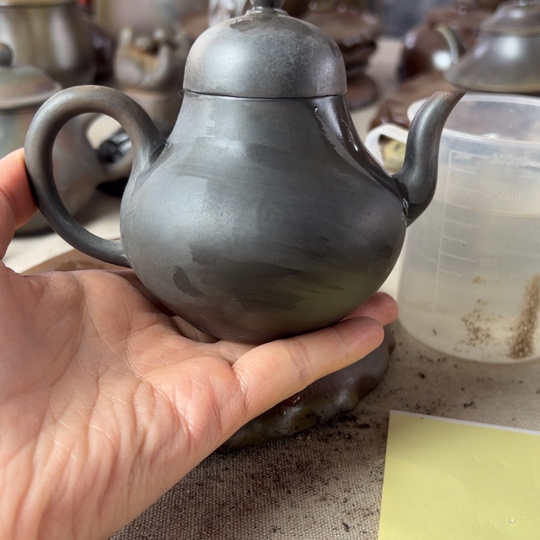 贵台龙窑柴烧茶壶A74