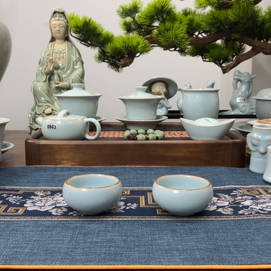 天青色小禅定杯全品2支