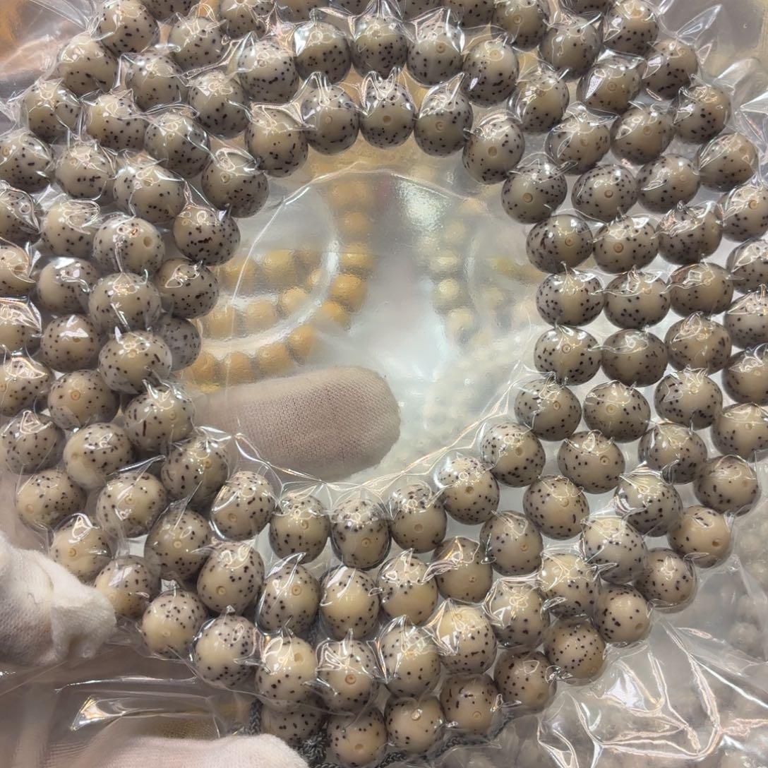 星月菩提吊坠11x9苹果珠108