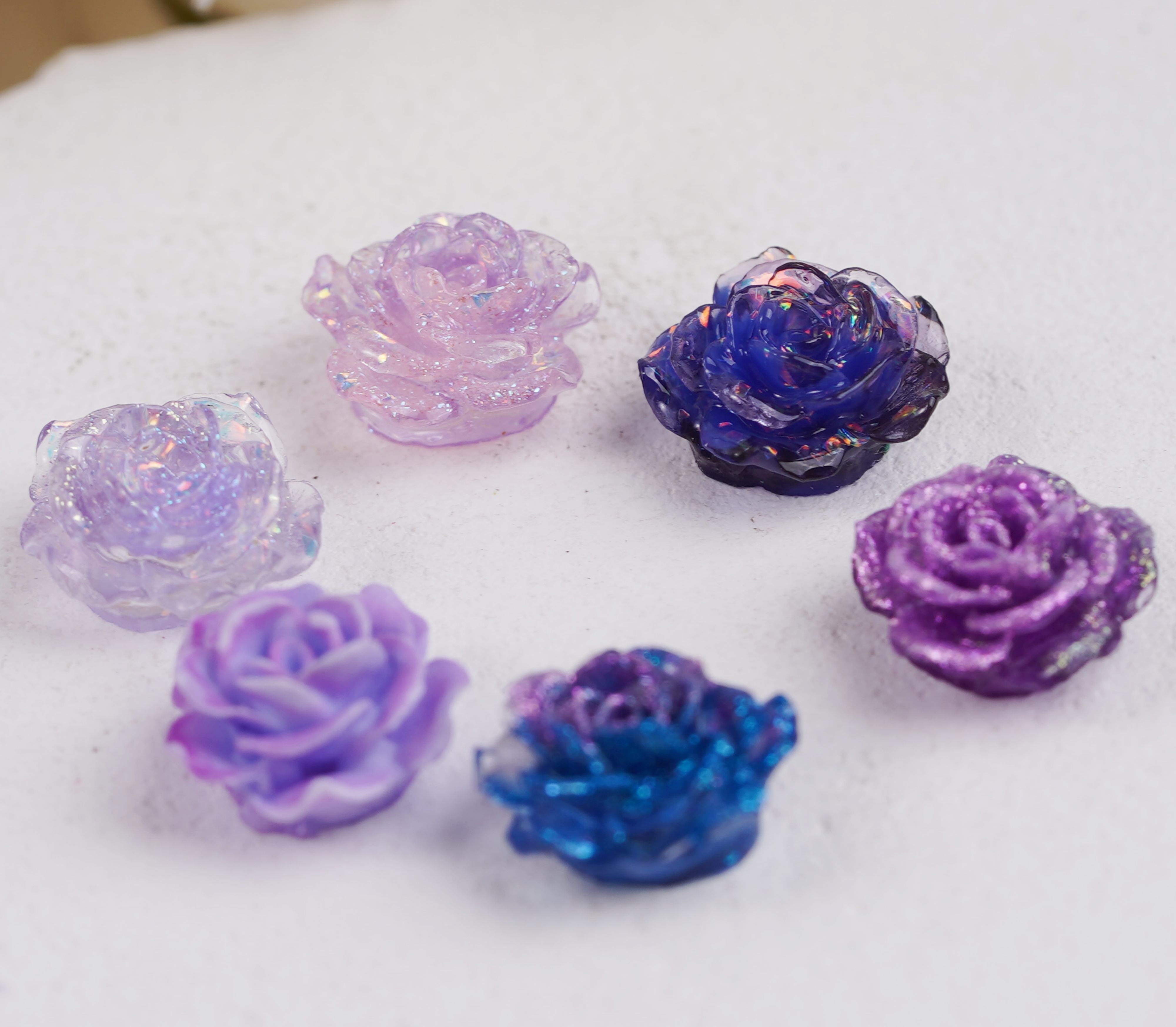 【梦梦直播间】 静谧山茶之紫色系 现拍线装！！！