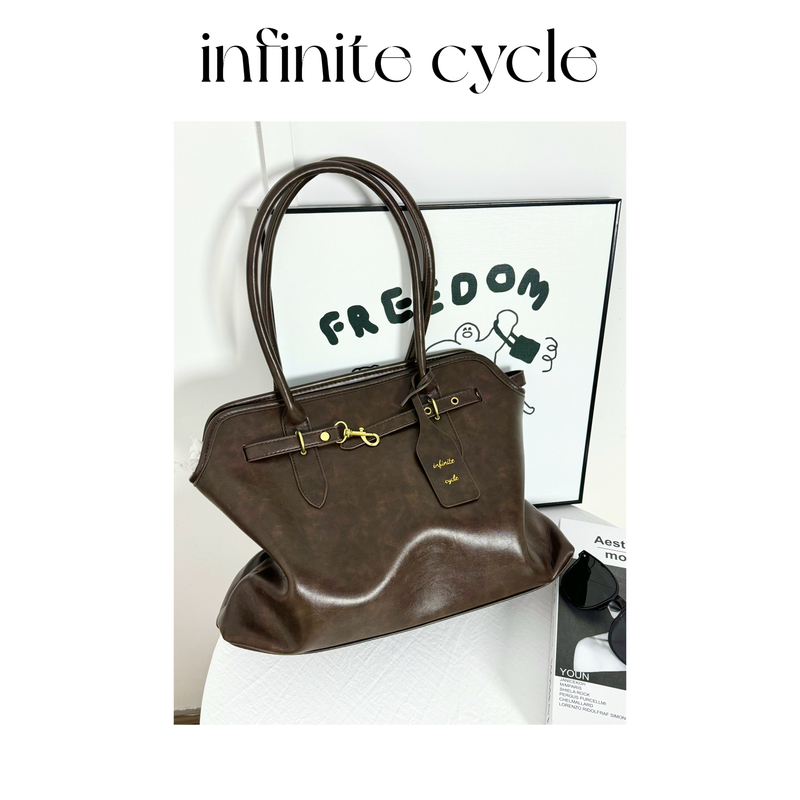 【A810-A850】infinite cycle简约ins小众单肩斜挎包