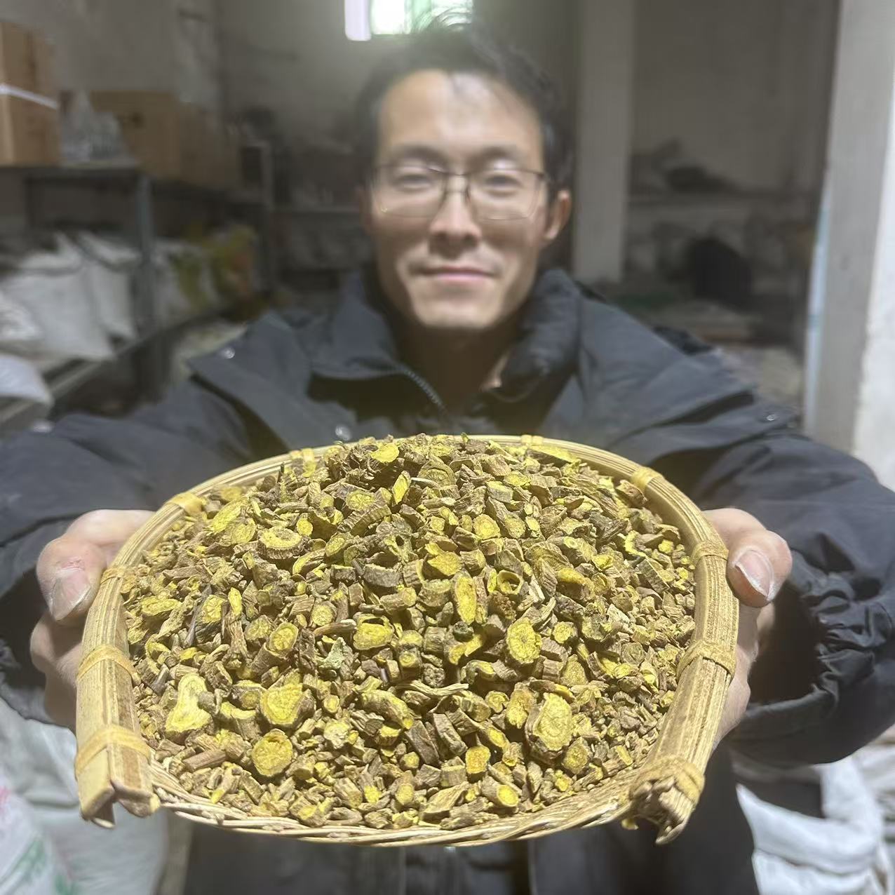 【野】黄芩 甘肃非种植黄芩山上挖的手工剪断长短不一150g