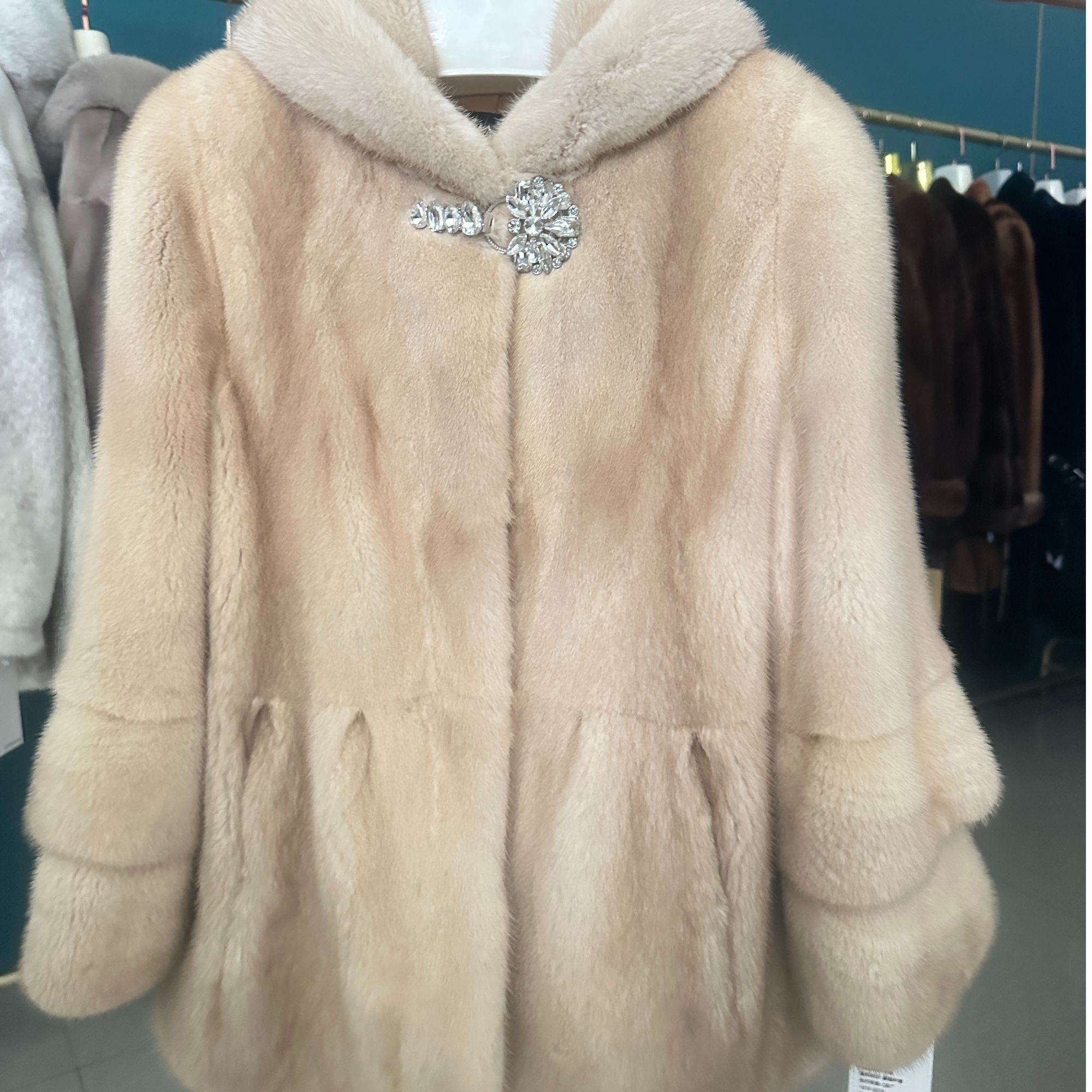 【貂小铺皮草】1号~新款水貂女装外套(具体以实物为准）