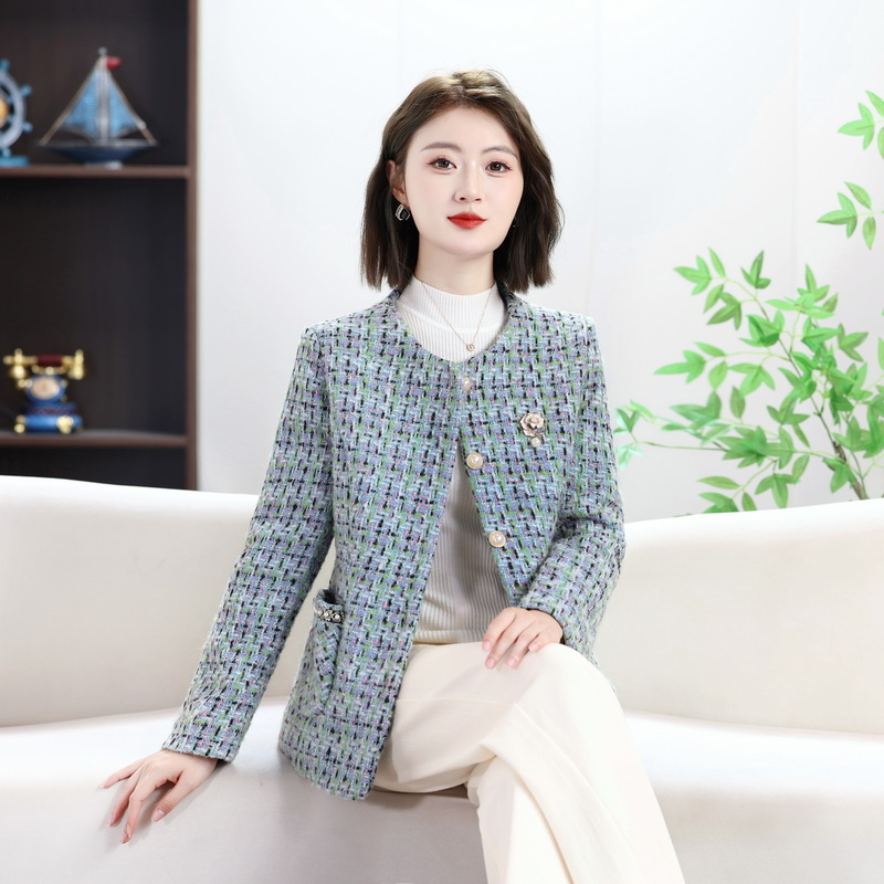 2025秋季新款时尚小香风女装外套