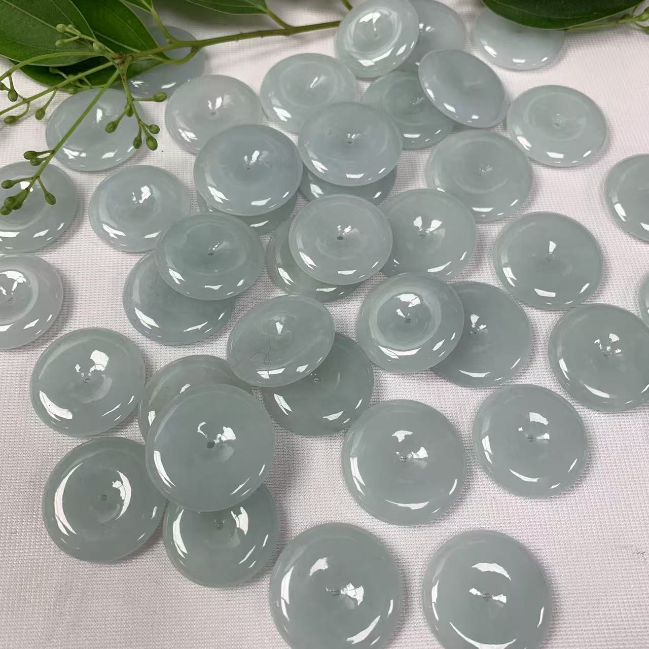 缅甸天然翡翠新款上新平安无事时尚百搭平安扣吊坠-多样性发其一