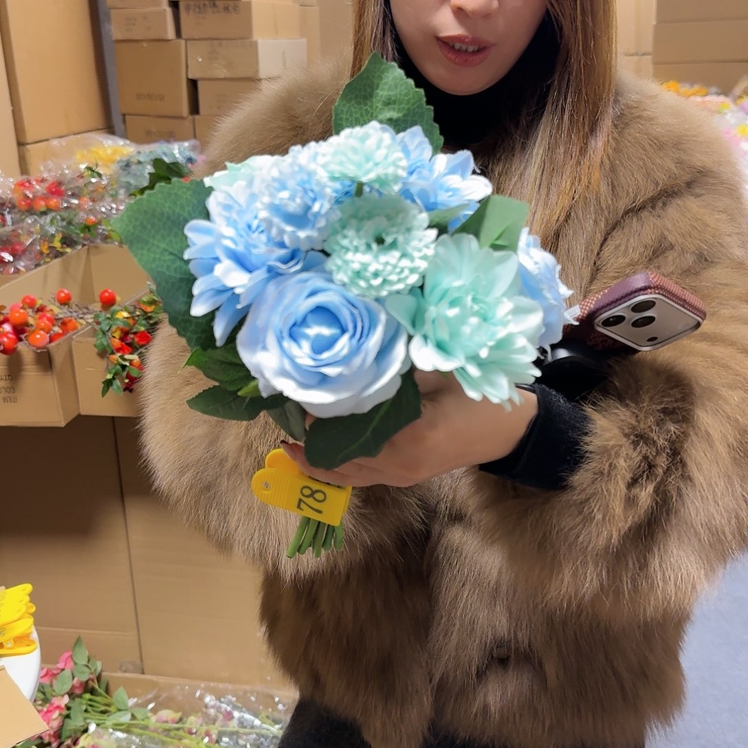 78号「闪购」仿真花，公主请下单