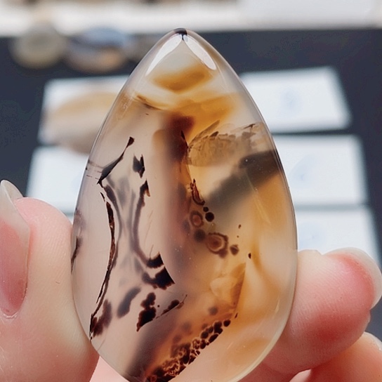 玛瑙/玉髓珠宝半成品未镶嵌