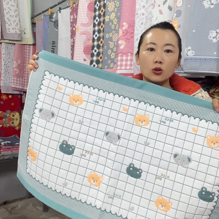 棉特价绿色小白熊