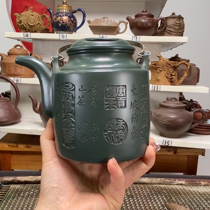 紫砂茶壶全手工制作